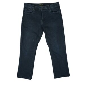 Urban Star Premium Jeans Mens 38x30‎ Dark Wash Blue Relaxed Fit Stretch Denim